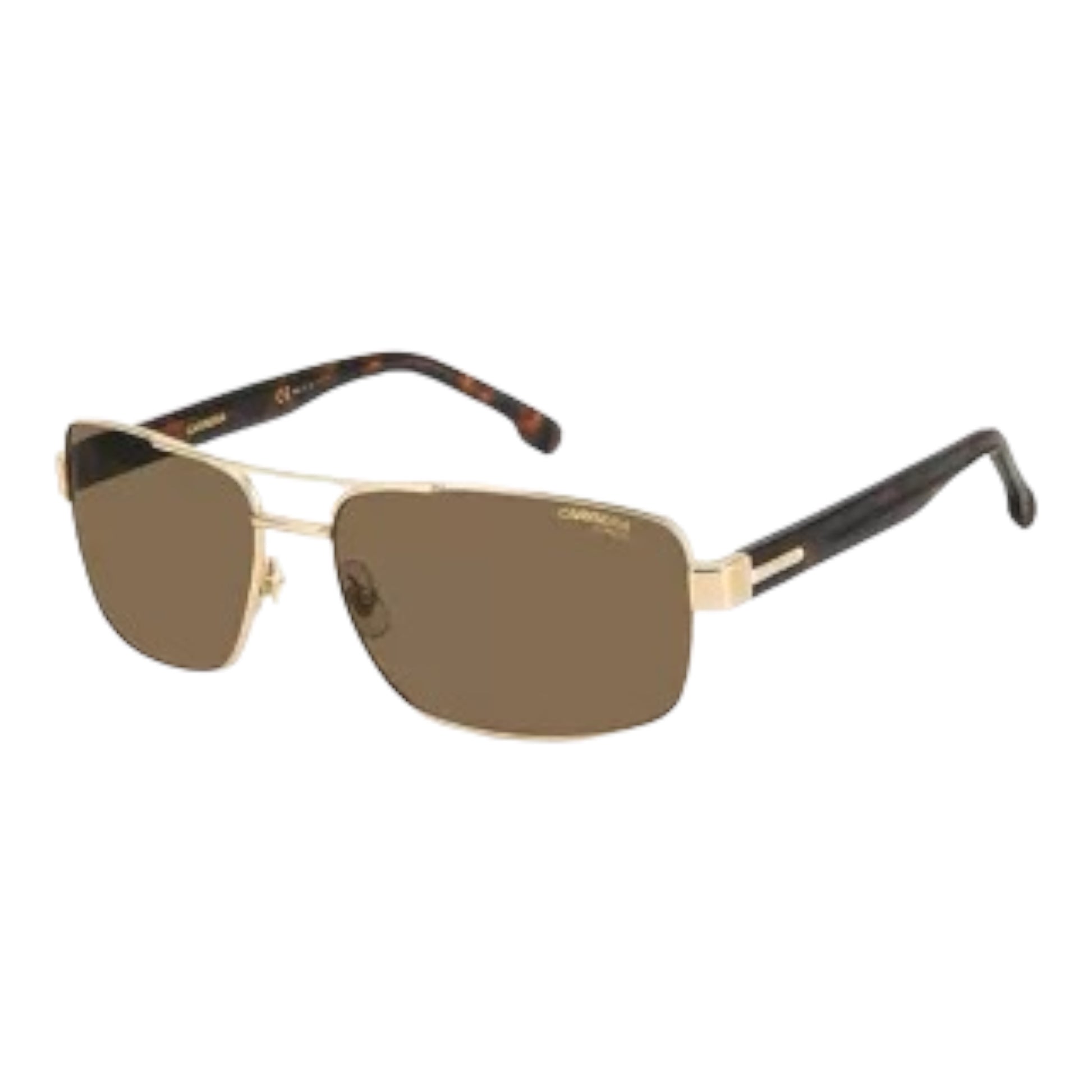 Rayban gold black sunglass with brown lens