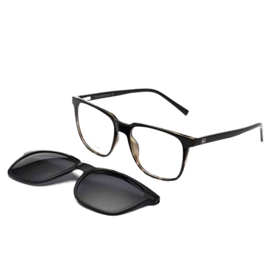 Tommy Hilfiger 1080 C4 Eyeglasses With  Clip On Sunglasses